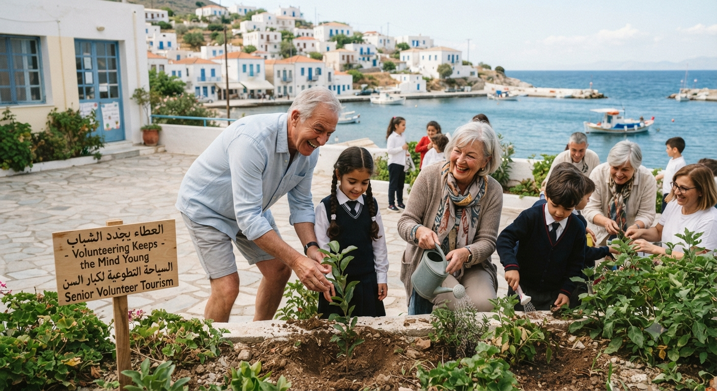 Volunteering While Traveling Slows Brain Aging in Seniors by Up to 20 Percent